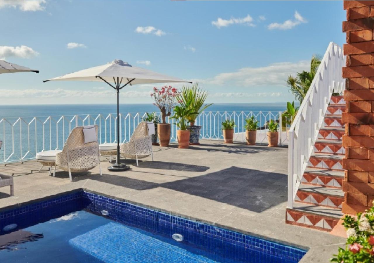 Hotel Luxury Patio Azul (Adults Only) Puerto Vallarta Kültér fotó Rooftop pool