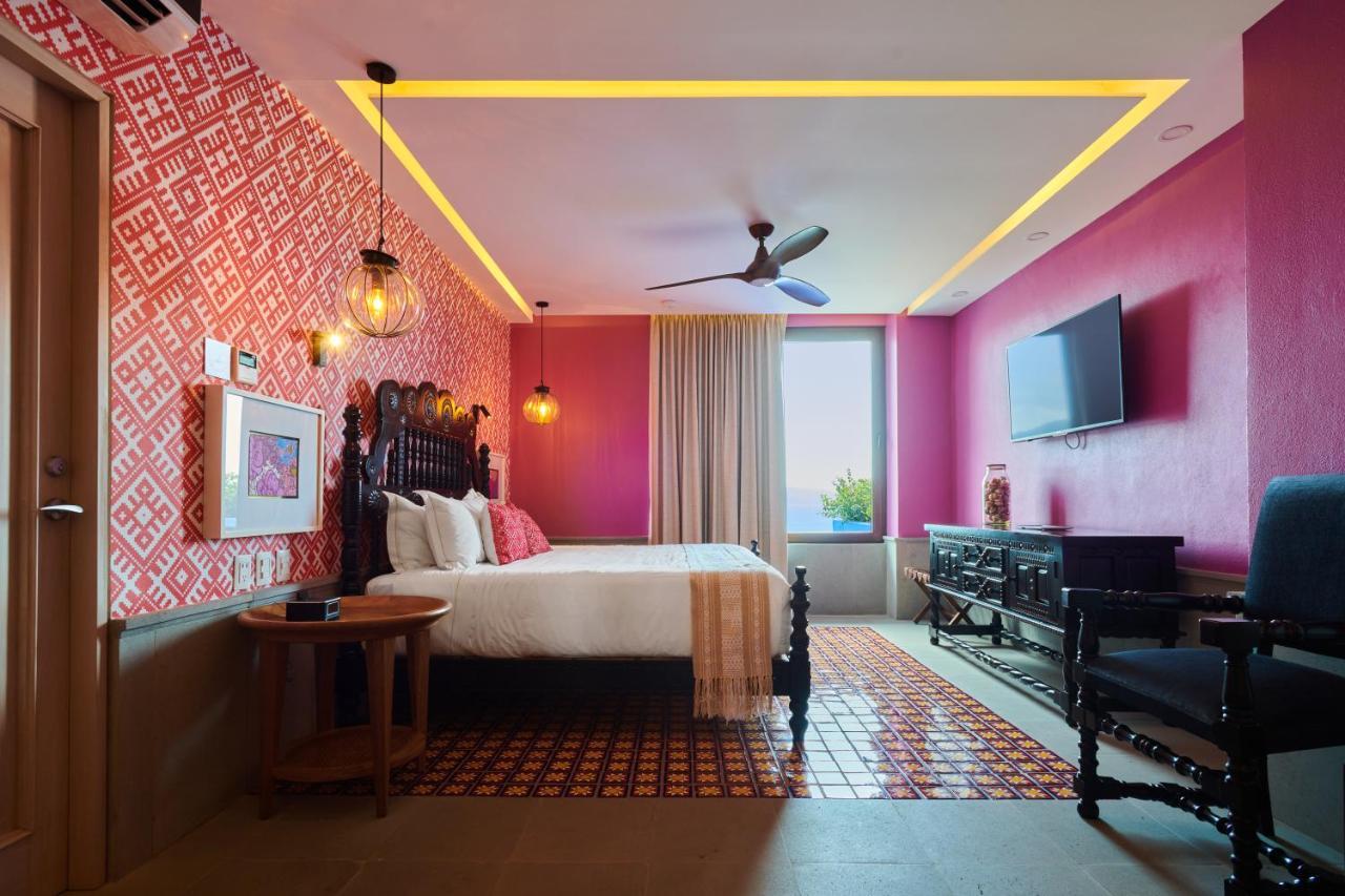 Hotel Luxury Patio Azul (Adults Only) Puerto Vallarta Kültér fotó Deluxe Room