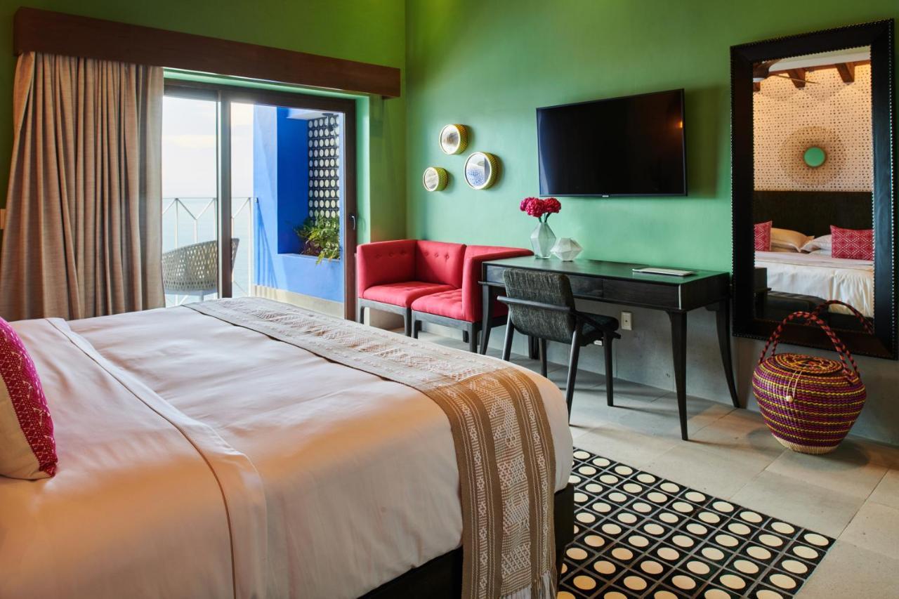 Hotel Luxury Patio Azul (Adults Only) Puerto Vallarta Kültér fotó Deluxe Room